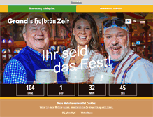 Tablet Screenshot of grandls-hofbraeuzelt.de